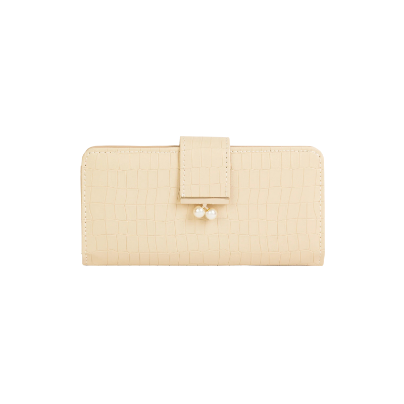Timeless Beige Wallet for Women